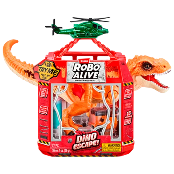 Интерактивная игрушка Zuru Roboalive Dino Escape 71127 3+ / Red Оранжевый photo 1