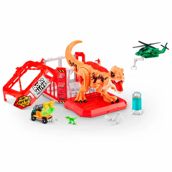 Интерактивная игрушка Zuru Roboalive Dino Escape 71127 3+ / Red Оранжевый photo 4