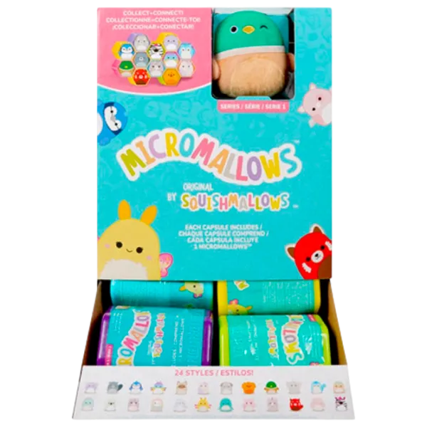 Интерактивная игрушка Squishmallows Micromallows Blind plush SQMM0040 3+ / Разноцветный Разноцветный photo 1