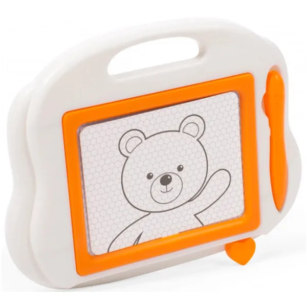 Tabletă pentru desen Bo. Magnetic Board Sketch pad 8007ML 3+ / Orange White photo 2