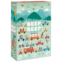 Puzzle Londji Beep! Beep! 3+/ Numărul de piese: 48 photo 2