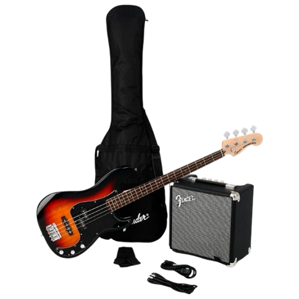 Chitară bas electrică Fender Squier Affinity Series Precision PJ LF Pack Bass 4/4,  photo 1