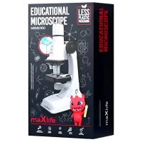 Микроскоп Maxlife MXMS-100  6+ / Черный Белый