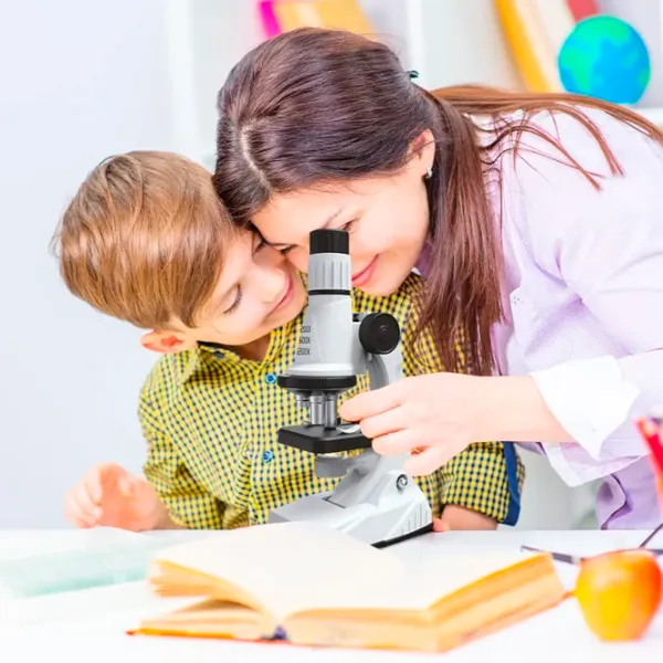 Микроскоп Maxlife MXMS-100  6+ / Черный Белый photo 4