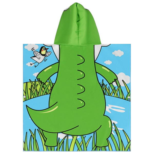 Детское полотенце Nils Crocodile 120 x 60 см / Полиэстер / Зеленый photo 2