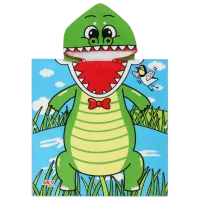 Prosop pentru bebeluși Nils Crocodile 120 x 60 cm / Poliester / Green photo 4
