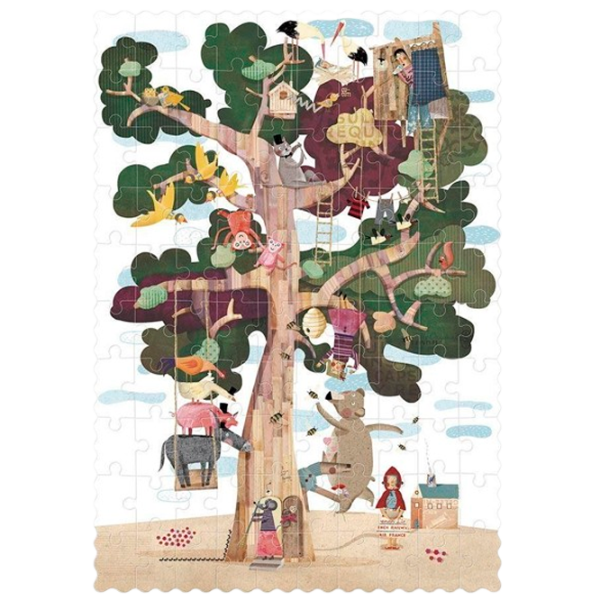 Puzzle Londji My tree 6+/ Numărul de piese: 100 photo 1