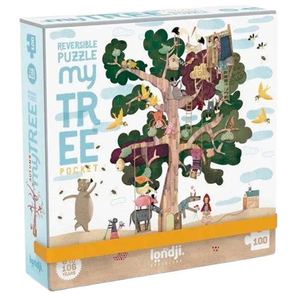 Puzzle Londji My tree 6+/ Numărul de piese: 100 photo 2