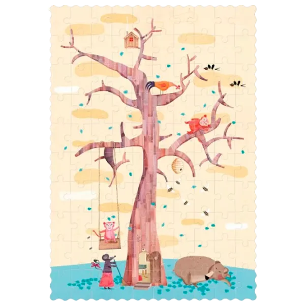 Puzzle Londji My tree 6+/ Numărul de piese: 100 photo 3