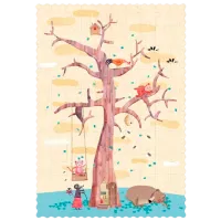 Puzzle Londji My tree 6+/ Numărul de piese: 100 photo 3