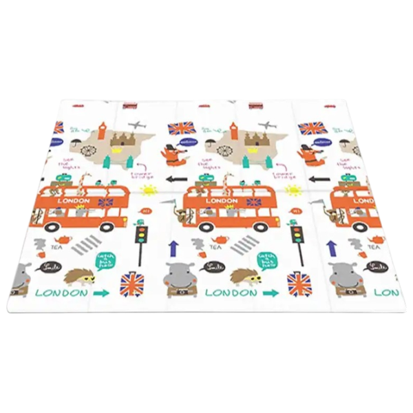 Covoraş pentru joc 4Play Forest Animals (2002014132249) 0+/ Dreptunghiular/ Multicolor photo 2