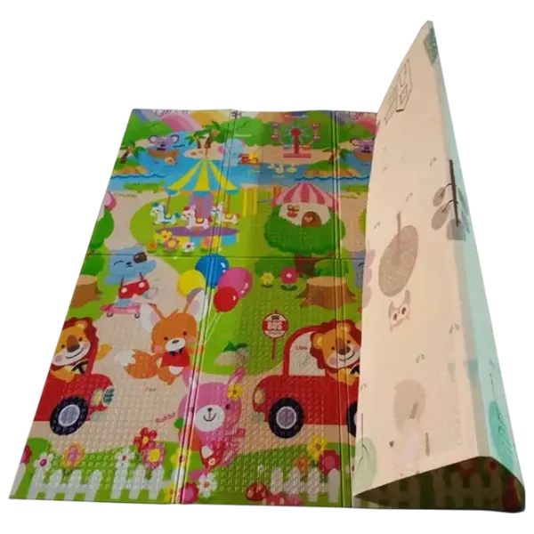 Covoraş pentru joc 4Play Forest Animals (2002014132249) 0+/ Dreptunghiular/ Multicolor photo 3