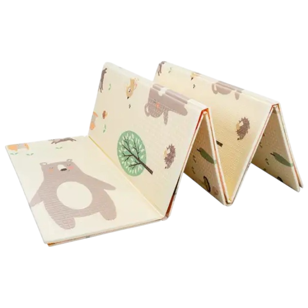 Covoraş pentru joc 4Play Forest Animals (2002014132249) 0+/ Dreptunghiular/ Multicolor photo 4