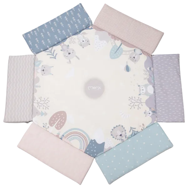 Centru de activitati MoMi Pastel (MAED00017) 2+/ Transformer/ Multicolor photo 3