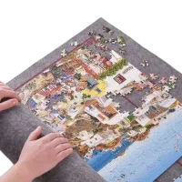 Covoraș pentru puzzle Trefl Roll & Store (60986) 3+/ Dreptunghiular/ Gray photo 4