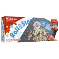 Covoraș pentru puzzle Trefl Roll & Store (60986) 3+/ Dreptunghiular/ Gray photo 5