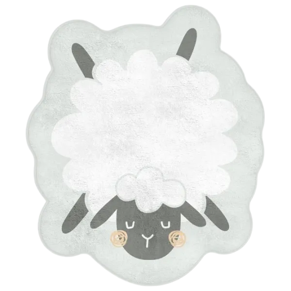 Covoraş pentru joc KikkaBoo Sleepy Sheep (1215954) 0+/ Oval/ Gray photo 1