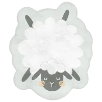 Игровой коврик KikkaBoo Sleepy Sheep (1215954) 0+/ Овальный/ Серый