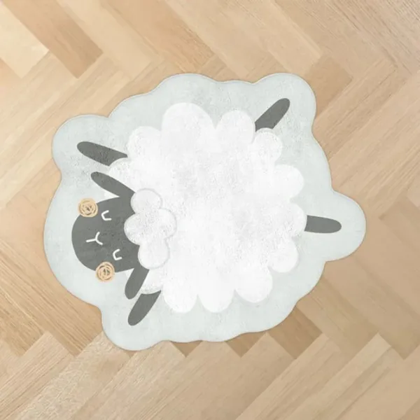 Covoraş pentru joc KikkaBoo Sleepy Sheep (1215954) 0+/ Oval/ Gray photo 2