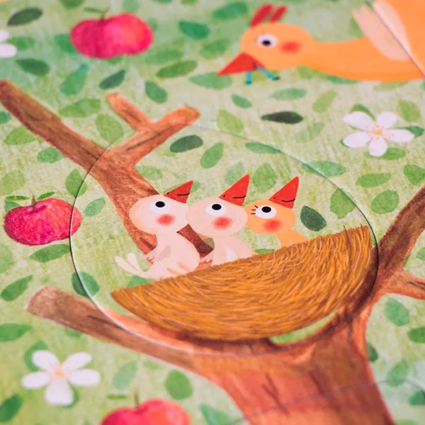 Puzzle Londji Mon Petit Pommier 6+/ Количество деталей: 20 photo 2