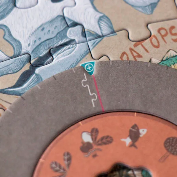 Puzzle Londji Dinos Explorer 8+/ Numărul de piese: 350 photo 3