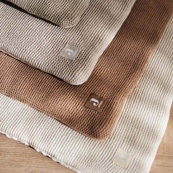 Covoraş pentru joc Jollein Basic Knit (017-513-65360) 0+/ Dreptunghiular/ Nougat photo 3