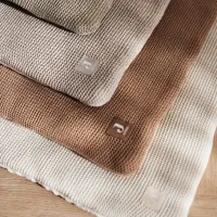 Covoraş pentru joc Jollein Basic Knit (017-513-65360) 0+/ Dreptunghiular/ Nougat photo 3