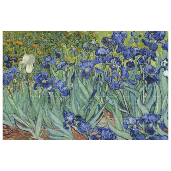Puzzle Londji Irises Van Gogh 6+/ Numărul de piese: 150 photo 1