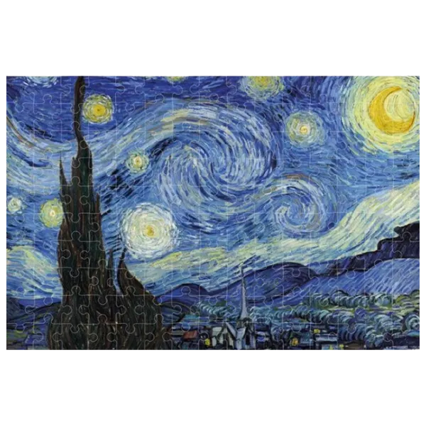 Puzzle Londji Starry Night Van Gogh 6+/ Numărul de piese: 150 photo 1