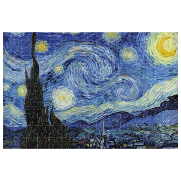 Puzzle Londji Starry Night Van Gogh 6+/ Numărul de piese: 150 photo 1