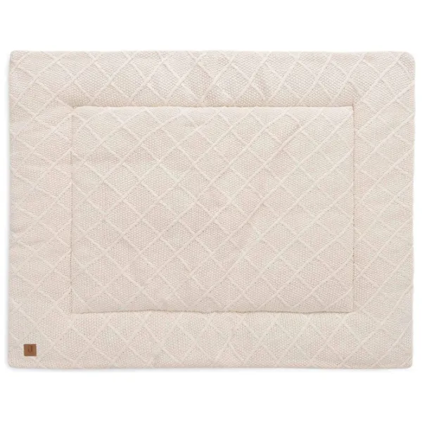 Covoraş pentru joc Jollein Check Knit (017-512-68038) 0+/ Dreptunghiular/ Oatmeal photo 1