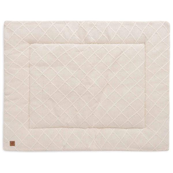 Covoraş pentru joc Jollein Check Knit (017-512-68038) 0+/ Dreptunghiular/ Oatmeal photo 1