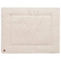 Covoraş pentru joc Jollein Check Knit (017-512-68038) 0+/ Dreptunghiular/ Oatmeal