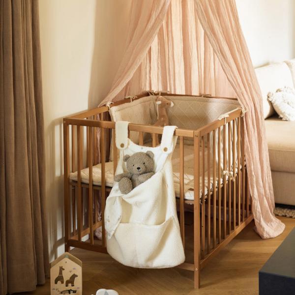 Covoraş pentru joc Jollein Check Knit (017-512-68038) 0+/ Dreptunghiular/ Oatmeal photo 6