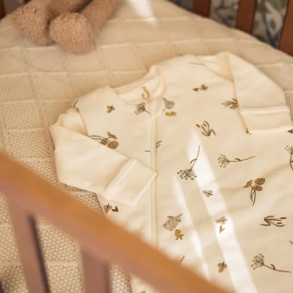 Covoraş pentru joc Jollein Check Knit (017-512-68038) 0+/ Dreptunghiular/ Oatmeal photo 7