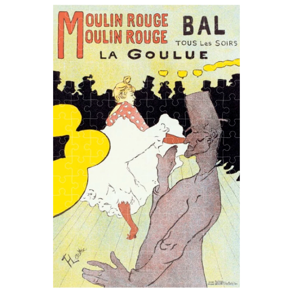 Puzzle Londji La Goulue T.Lautrec 6+/ Numărul de piese: 150 photo 1