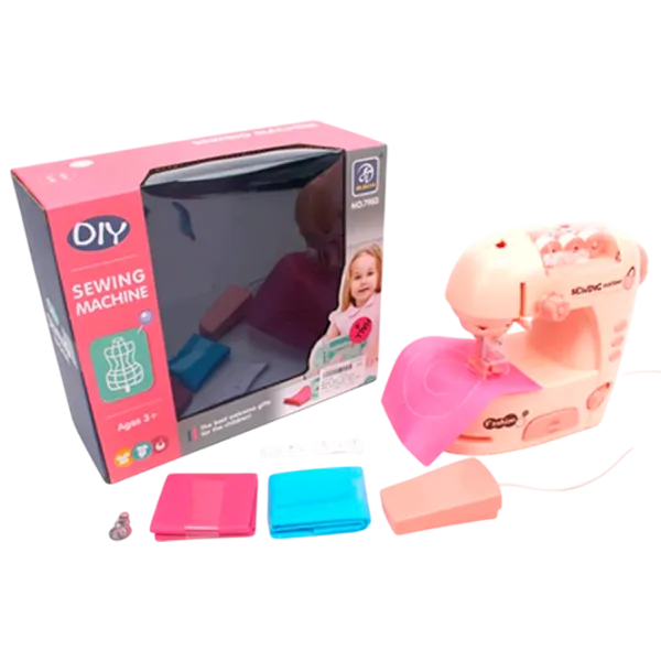Интерактивная игрушка Richi Tichi Sewing machine 44854 3+ / Серый Розовый photo 1