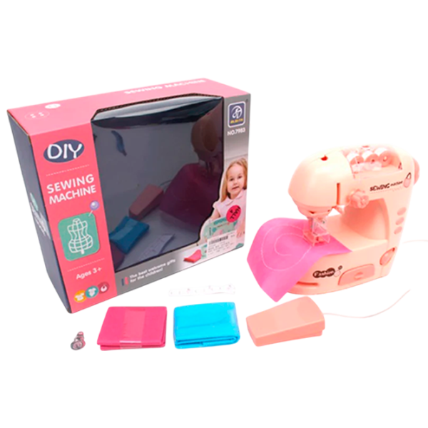 Интерактивная игрушка Richi Tichi Sewing machine 44854 3+ / Серый Розовый photo 1