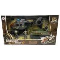 Игровой набор ChiToys Soldier Combat 69210 3+ / Серый Хаки