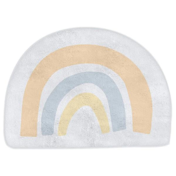 Covoraş pentru joc KikkaBoo Stripy Friends () 2+/ Rotund/ Blue photo 1