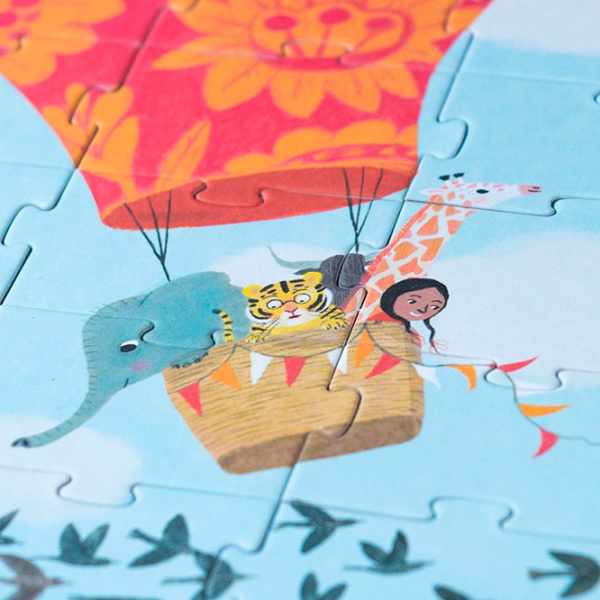 Puzzle Londji Look Up 5+/ Numărul de piese: 100 photo 3