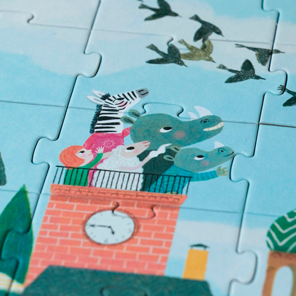 Puzzle Londji Look Up 5+/ Numărul de piese: 100 photo 6