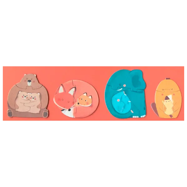 Puzzle Londji Mama 5+/ Numărul de piese: 21 photo 1