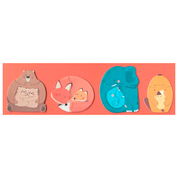 Puzzle Londji Mama 5+/ Numărul de piese: 21 photo 1