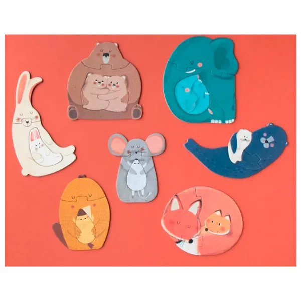 Puzzle Londji Mama 5+/ Numărul de piese: 21 photo 6