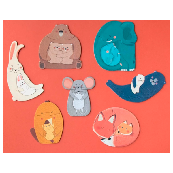 Puzzle Londji Mama 5+/ Numărul de piese: 21 photo 6