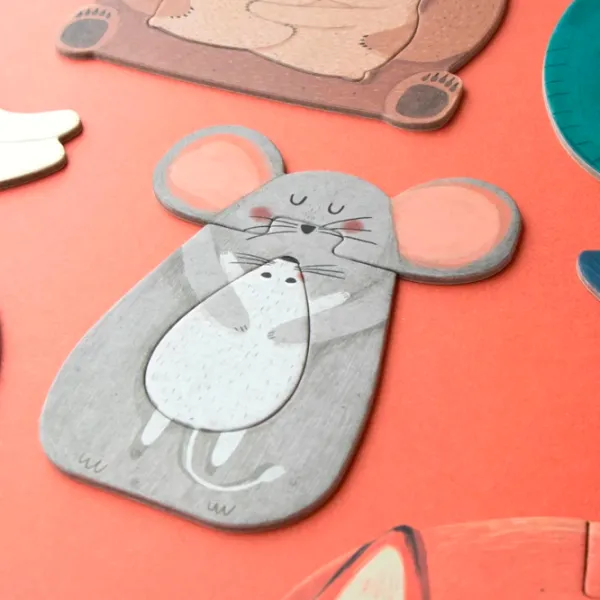 Puzzle Londji Mama 5+/ Numărul de piese: 21 photo 7