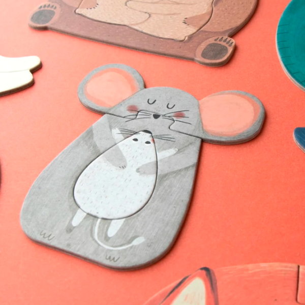 Puzzle Londji Mama 5+/ Numărul de piese: 21 photo 7