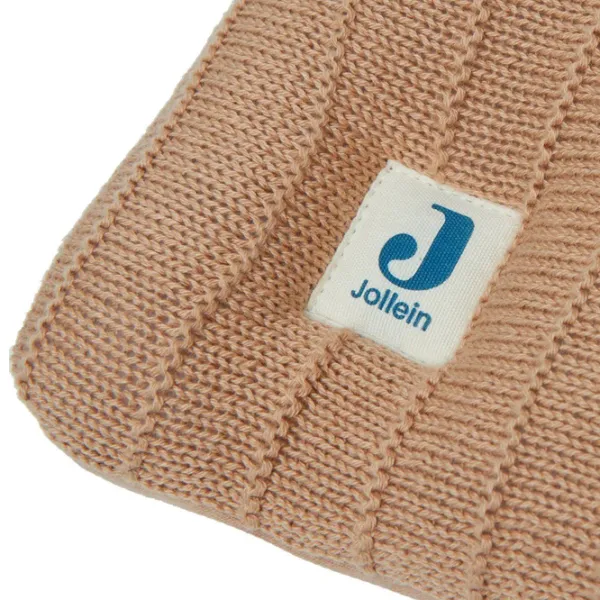 Covoraş pentru joc Jollein Pure Knit (017-512-67012) 0+/ Pătrat/ Biscuit photo 2