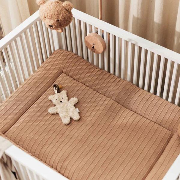 Covoraş pentru joc Jollein Pure Knit (017-512-67012) 0+/ Pătrat/ Biscuit photo 3